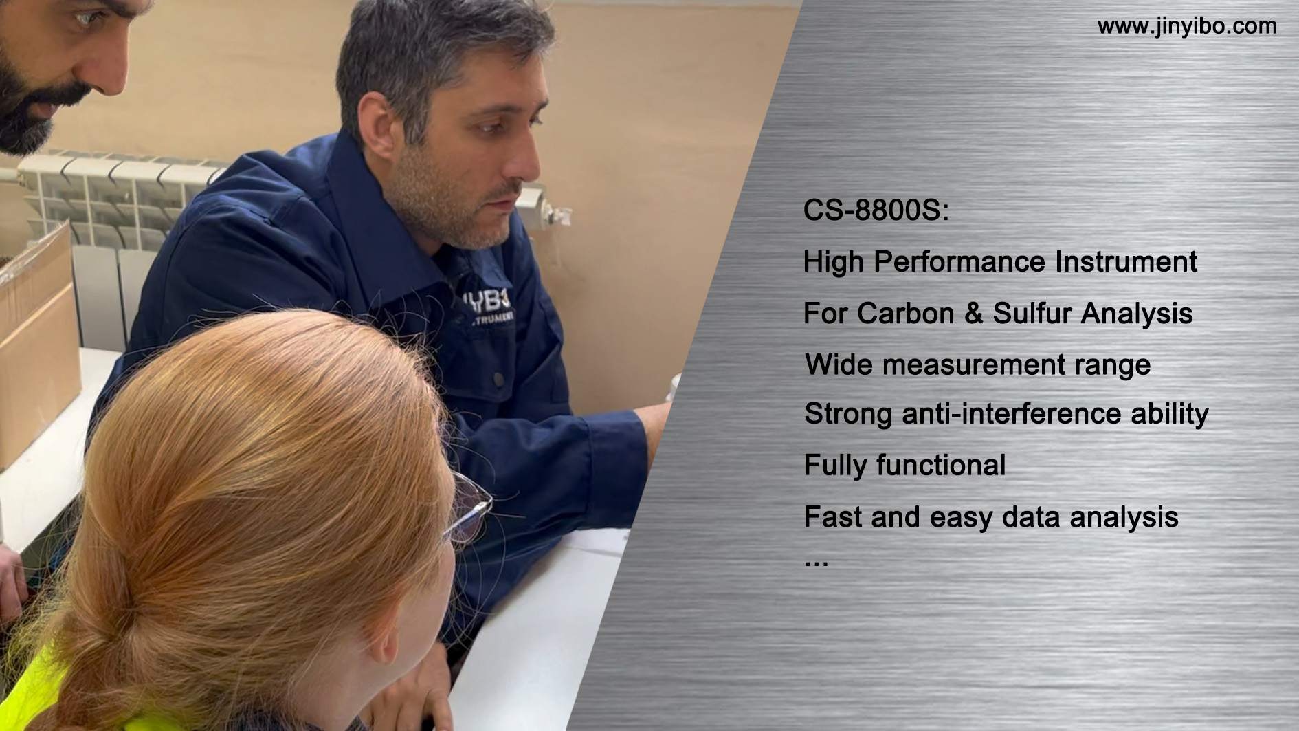 Analisador de carbono e enxofre por infravermelho de alta frequência CS-8800S