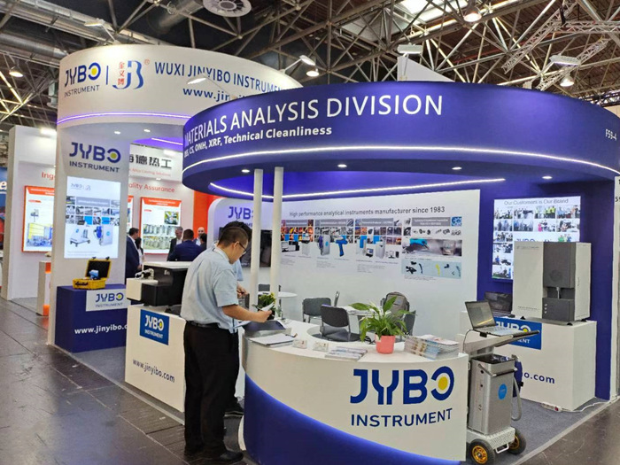 Jinyibo Instrument apresentou equipamento de análise de materiais confiáveis ​​na GIFA 2023